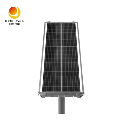 Geïntegreerde Solar LED Straatlantaarn 30W Met Hoge Helderheid 5054 LED Chips PIR Sensor Detecteert Automatisch en Schakelt In