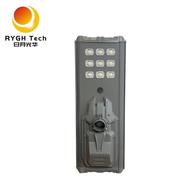 Geïntegreerde Solar LED Straatlantaarn 30W Met Hoge Helderheid 5054 LED Chips PIR Sensor Detecteert Automatisch en Schakelt In