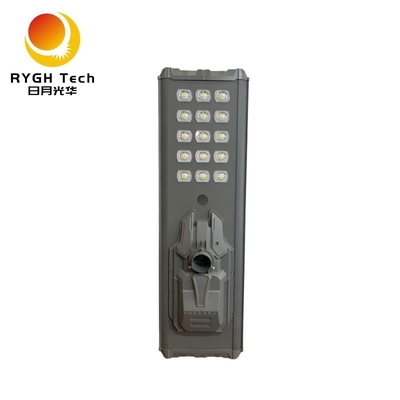 Geïntegreerde Solar LED Straatlantaarn 30W Met Hoge Helderheid 5054 LED Chips PIR Sensor Detecteert Automatisch en Schakelt In