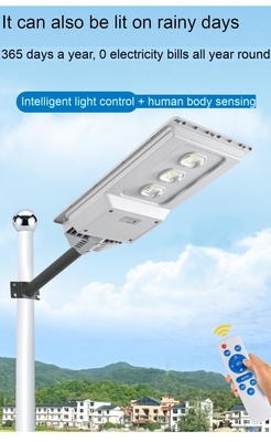 Garantie 2 jaar 20W Polysilicium Zonnepaneel Nieuwe ABS Geïntegreerde Solar LED Straatlantaarn