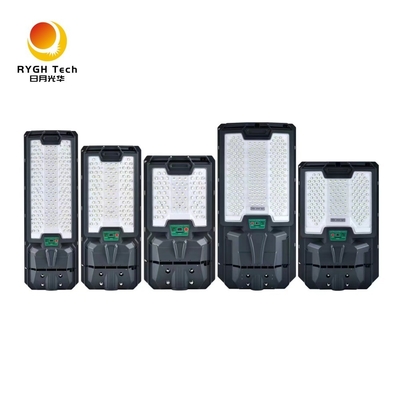 Breed bestralingsgebied 300 vierkante meter met hoge helderheid 5050 LED-chips Alles-in-één Solar LED straatlantaarn 30W