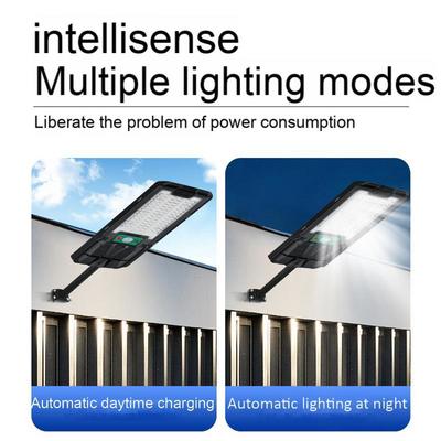 CE-gecertificeerde geïntegreerde bewegingssensor Solar LED straatlantaarn IP65 voor snelwegen buitengebruik ABS-behuizing voeding