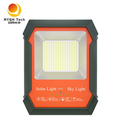 100W 200W LED-zonneverlichting Hoog lichtgewicht 130lm/w voor achtertuin