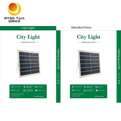 Hoge Mast 100W/200W/300W Led Solar Schijnwerper voor Tuinpaden en Parkeerplaatsen
