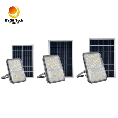 Lange verlichtingsduur Brede bestralingsgebied Buitenverlichting 5054 Hoge Lumen LED-chips Solar LED schijnwerper 20W