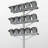 Buitenindustrieel verlichting Flood Spot Lamp 1000W LED Stadionlicht