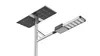 Rygh Patent Openbare Straat 170lm/W 30W 40W 50W 60W 80W 100W 120W Solar LED Straatlantaarn