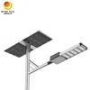 Modulair Zonne-Straatlamp Systeem: 100W Afneembaar Paneel & Batterij Zonne-Straatlamp
