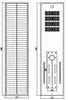 Waterdicht bewegingssensor 9m 10m 120W Industrial Solar Street Light