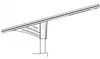 Waterdicht bewegingssensor 9m 10m 120W Industrial Solar Street Light
