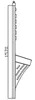 Overheidsprojecten 10m 11m Hoog licht 170lm/W 180 Watt Zonne-Straatlicht