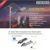 Hoge Kwaliteit 100% Nieuwe LiFePO4 Batterij 12V Aluminium 40W LED Solar Straatlantaarn