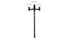 Landschap Publieke Lamp Post Top Geïntegreerd 15W Zonne LED Tuin Licht