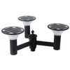 Buiten Geïntegreerde Drie-Kops 15W LED Zonne-Tuinlamp met Paal