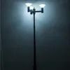 Landschap Publieke Lamp Post Top Geïntegreerd 15W Zonne LED Tuin Licht