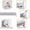 Waterdichte pendelarmatuur Tri-Proof 100W Lineaire LED High Bay Light