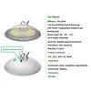 AC277 IP69K CRI 95 NSF Voedselveilig 100W 120W 150W UFO LED High Bay Licht voor Voedselverwerkingsfabriek