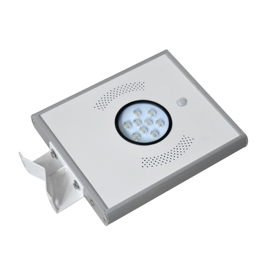 8 watts 120LM/W allen in Één Zonne Lichte PIR Bewegingssensor van de Straatbinnenplaats