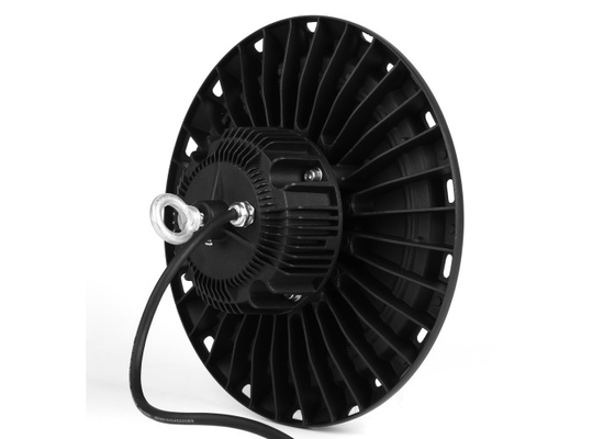 Zwarte 100 Watts Ufo leidde de Hoge Stralingshoek 90°120° van de Baai Lichte Huisvesting 60°