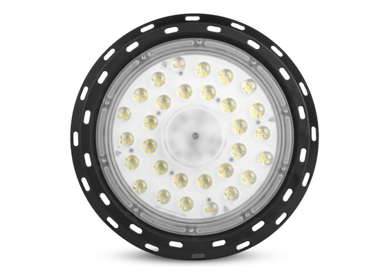 Zwarte 100 Watts Ufo leidde de Hoge Stralingshoek 90°120° van de Baai Lichte Huisvesting 60°