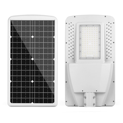 Waterdichte 50W allen in Één Geïntegreerde Zonnestraatlantaarn 5200LM met Pool