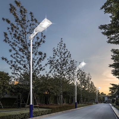 Waterdichte 50W allen in Één Geïntegreerde Zonnestraatlantaarn 5200LM met Pool