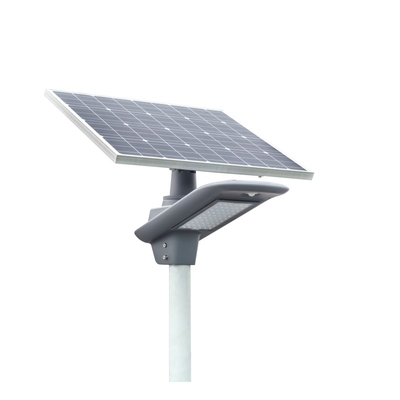 Regendichte Structuur Zonne Aangedreven LEIDEN Straatlantaarn50w Aluminium voor Tuin/Yard