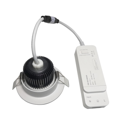 38/60° Stralingshoek Slimme LEIDENE Downlights 8w die/Regelbare Kleurentemperatuur verduistert
