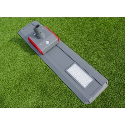 Het Zonne Aangedreven LEIDENE van SMD5050 12V 30w Straatlantaarn Geïntegreerde Lithiumbatterij van 12V 23AH