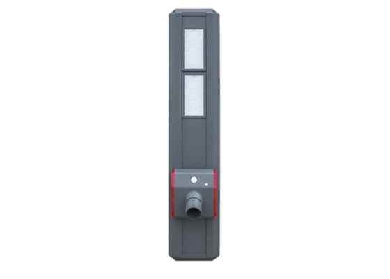 zonne de Tuinstraatlantaarns IP65 7800-9000LM van 5500K 60W met Monozonnepaneel