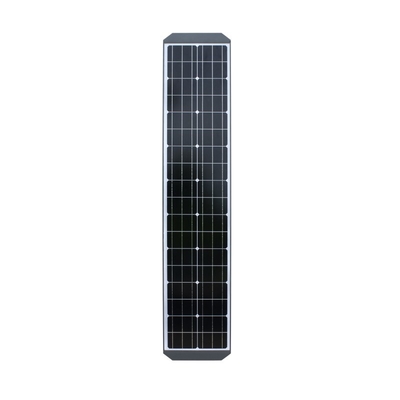 IP65 allen in Één Zonne Geleid Straatlantaarn30w-80w Aangemaakt Glas met Zonnepaneel