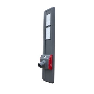 IP65 allen in Één Zonne Geleid Straatlantaarn30w-80w Aangemaakt Glas met Zonnepaneel