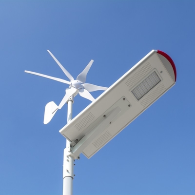 Materieel aluminium allen in Één Zonne Geleid Hybride Systeem van de Straatlantaarnwind 80 Watts