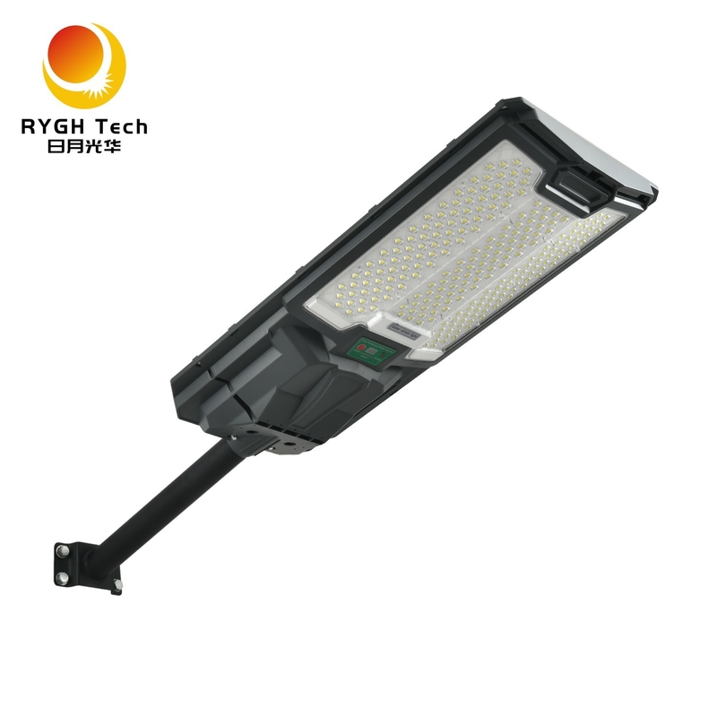Breed bestralingsgebied 300 vierkante meter met hoge helderheid 5050 LED-chips Alles-in-één Solar LED straatlantaarn 30W