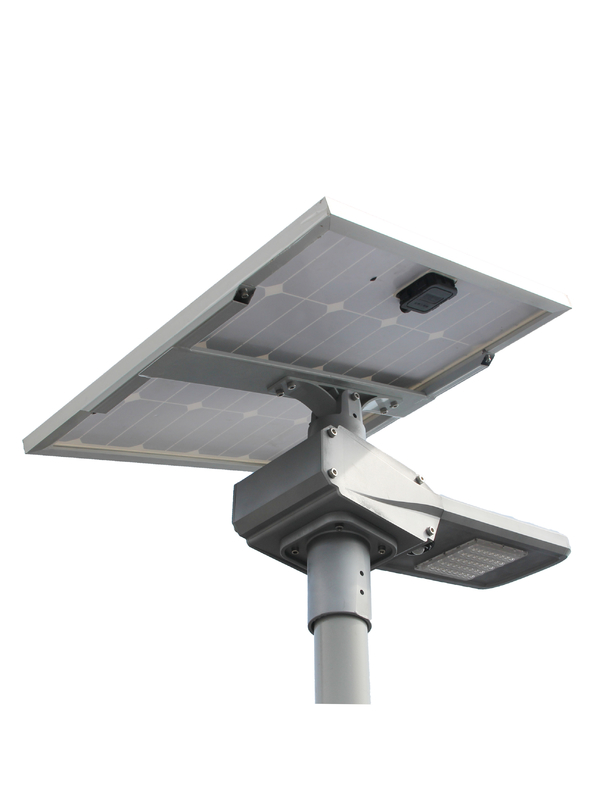 Gescheiden Zonne Aangedreven LEIDENE Straatlantaarn 140LM/W Waterdichte IP65 40w 5 Jaar Garantie