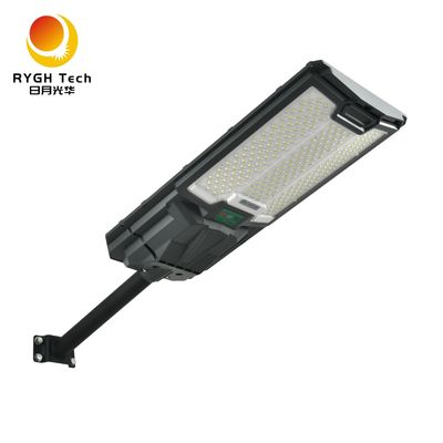 Breed bestralingsgebied 300 vierkante meter met hoge helderheid 5050 LED-chips Alles-in-één Solar LED straatlantaarn 30W