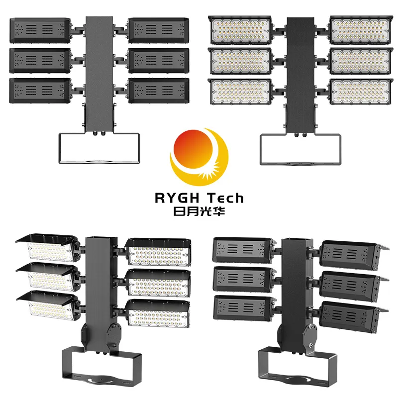 Adjustable Beam Angle (10° -90°) LED Light LED 140lm/W Lighting for Football Fields