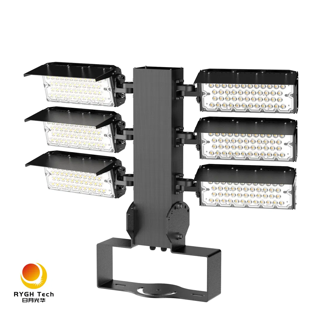 Adjustable Beam Angle (10° -90°) LED Light LED 140lm/W Lighting for Football Fields