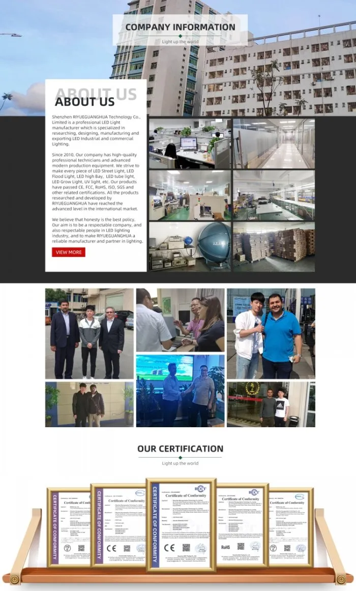 Adjustable Beam Angle (10° -90°) LED Light LED 140lm/W Lighting for Football Fields